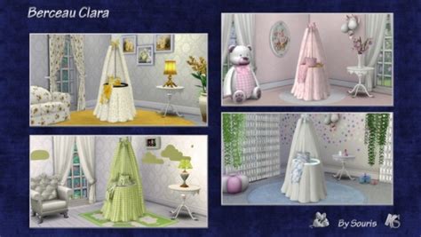 Objects Cradle Clara From Khany Sims • Sims 4 Downloads The Sims 4