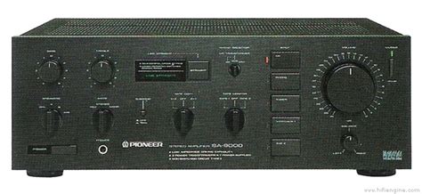 Pioneer SA-900D - Manual - Stereo Integrated Amplifier - HiFi Engine