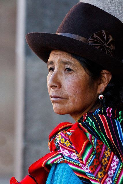 Aymara Woman Perú Peruvian Women Peruvian People World Cultures