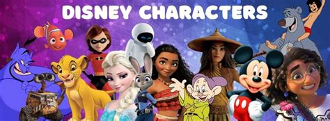 500 Disney Characters Names List A Z