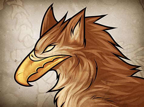 How To Draw A Griffin Easy Step By Step Drawing Guide By Dawn Dragoart