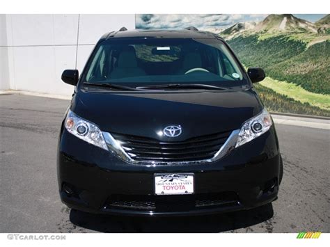 Toyota's sienna keeps getting better every year. 2012 Black Toyota Sienna LE AWD #65228508 Photo #2 | GTCarLot.com - Car Color Galleries