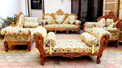 143 Wooden Sofa Set Designs For Living Room Best Wooden Furniture