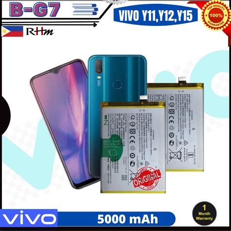 Vivo Y11 Battery Model B G7 5000mah High Quality Battery Shopee