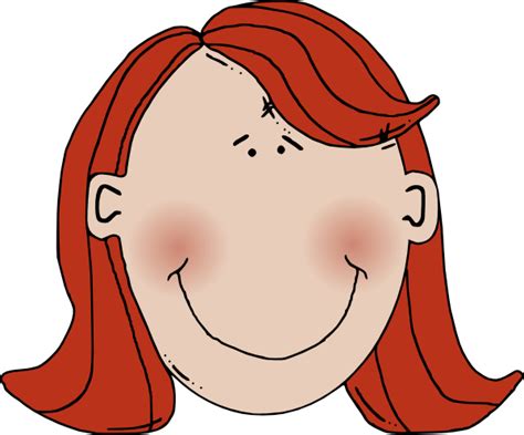 Redhead Girl Clipart Clipground