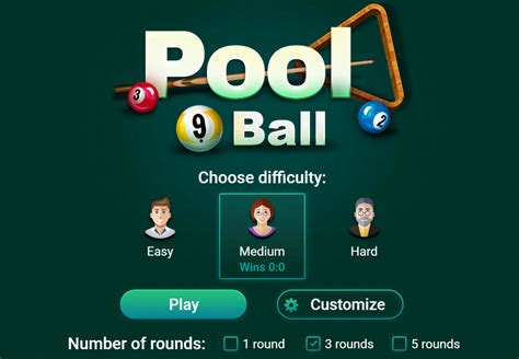 Get ready for some action as you whack billiard balls straight into the pockets in the free simulation pool based game. 9 Ball Pool Game - Play 9 Ball Pool Online for Free at ...