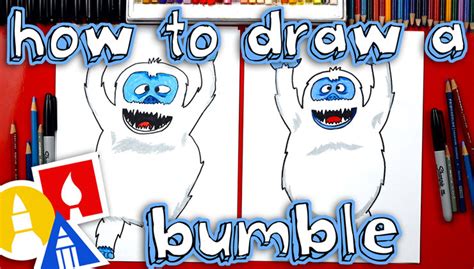 How to draw a vampire coffin folding surprise. How To Draw A Bumble (Abominable Snowman) | Art For Kids Hub