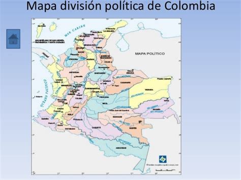 Mapas De La Division Política De Colombia Imagui