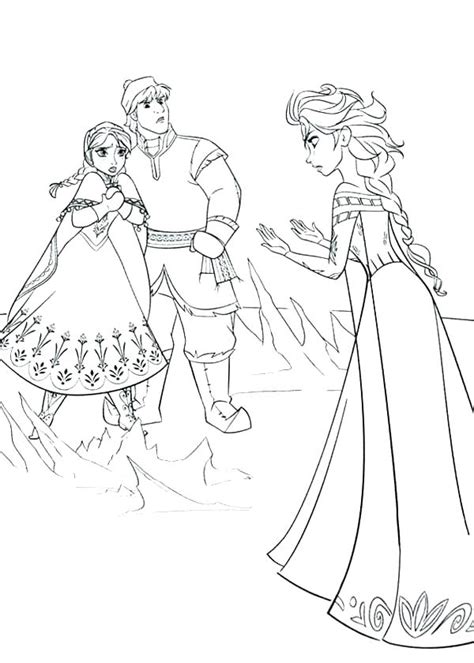 Jack Frost And Elsa Coloring Pages At Getdrawings Free Download