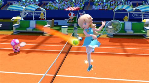 mario tennis ultra smash screens show off toadette nintendo everything