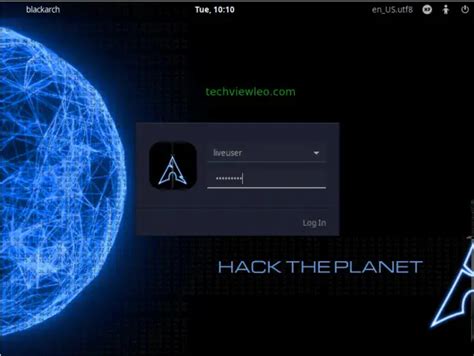Install Blackarch Linux Steps By Step With Screenshots Techviewleo