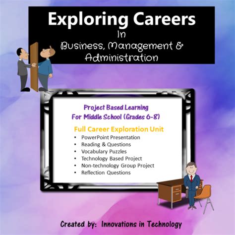 Exploring Careers Business Management And Administration Career Cluster