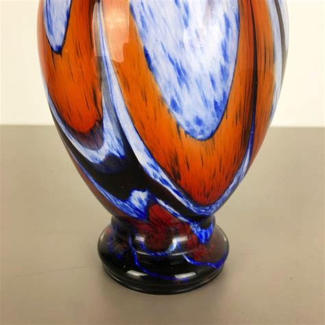 The colors and design of the sentient colorado table suggest the south west united states. Vintage Multi-Color Opaline Florence Vase Design by Carlo ...