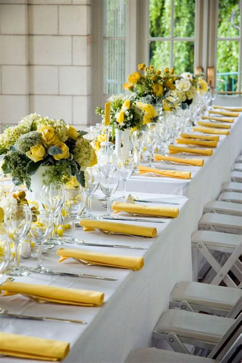 42 Black And Yellow Wedding Table Decorations Ijabbsah