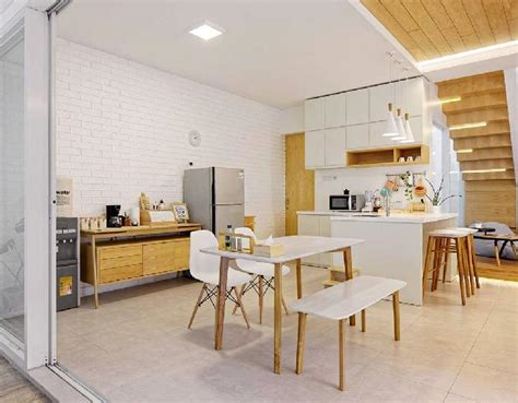 Perpaduan warna cat ruang keluarga minimalis yang bagus akan menimbulkan pemandangan desain interior yang melegakan. Cari Desain Ruang Makan Minimalis Modern Simak 6 Inspirasinya - ragam Cantika.com Cantika.com