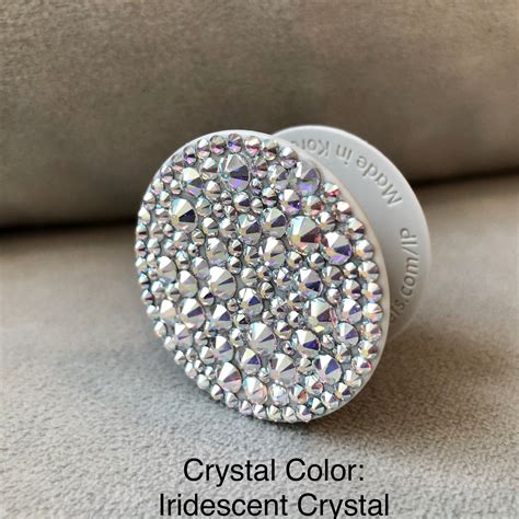 Genuine Swarovski Crystal Full Back Pop Socket Etsy