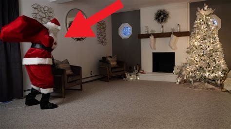 We Caught Santa On Camera Best Christmas Ever Youtube
