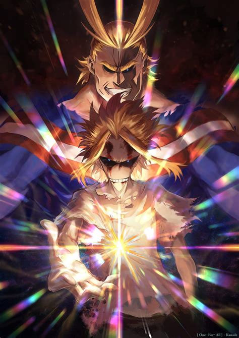 All Might Vs All For One Hd Wallpaper Pxfuel