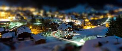 Wide Ultra Christmas Night Cityscape Screenshot Decoration