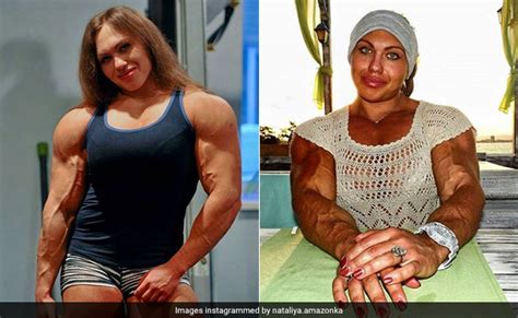 Female Bodybuilder Natalia Kuznetsov Who Is Look Like Hulk PHOTOS