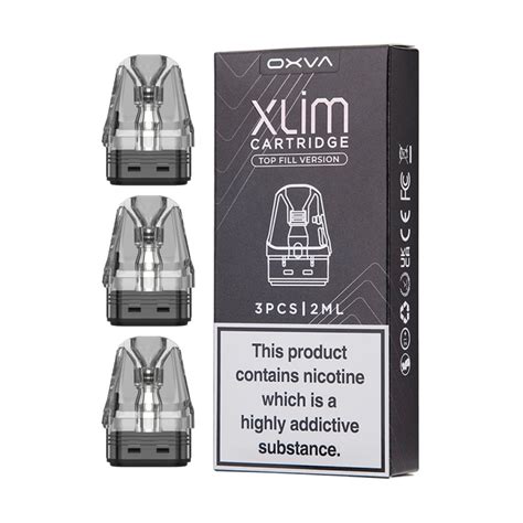 OXVA Xlim V3 Top Fill Replacement Pods Pack Of 3 8 99 FREE UK