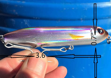 Crystal Topwater Fishing Lures Tuna Dorado Jack Striped Bass Barracuda