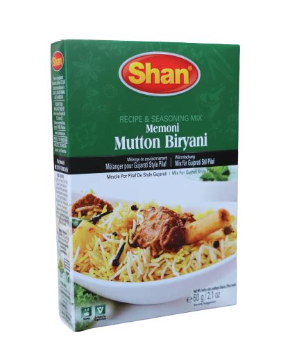 Shan Memoni Mutton Biryani 60g Budget Grocery