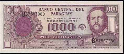 Get it as soon as sat, feb 27. Dani's paper money collection: Paraguay P221 - 1,000 ...
