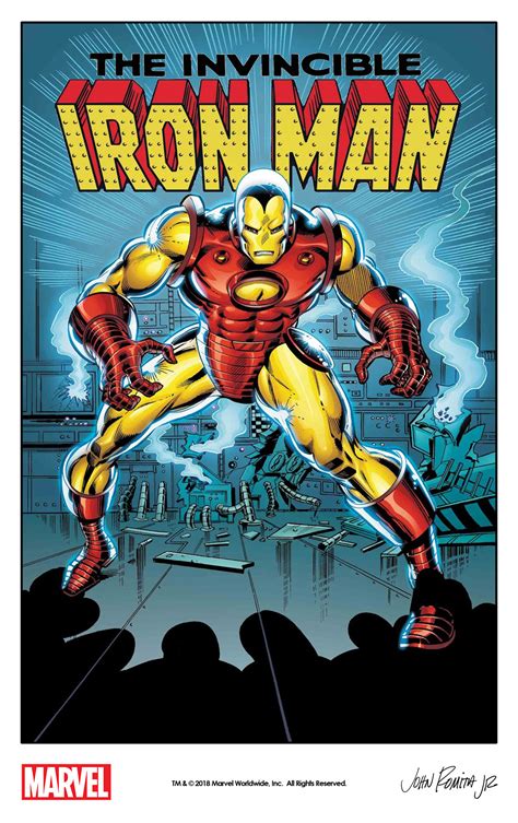 Iron Man By John Romita Jr And Bob Layton From The Marvel Project