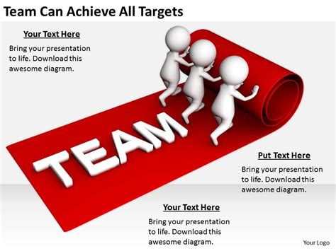 2413 Business Ppt Diagram Team Can Achieve All Targets Powerpoint