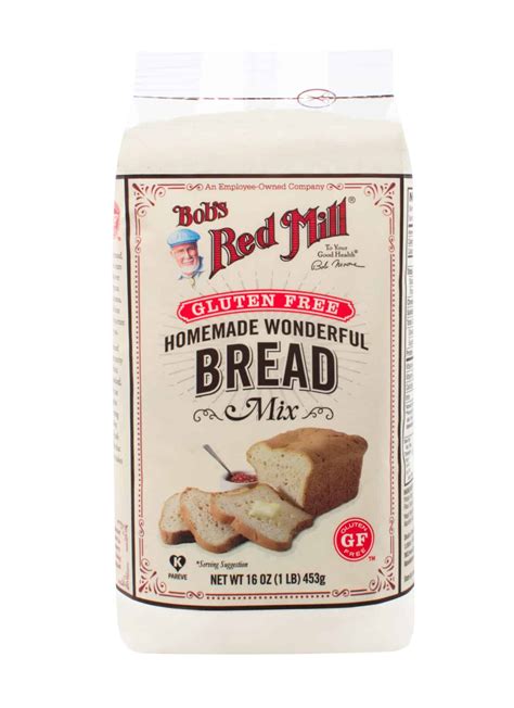 Bob S Red Mill Gluten Free Homemade Wonderful Bread Mix 16 Oz Bulk Priced Food Shoppe