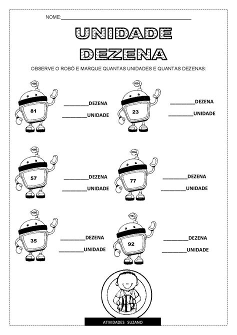 Atividades De Dezena E Unidade Para Educação Infantil