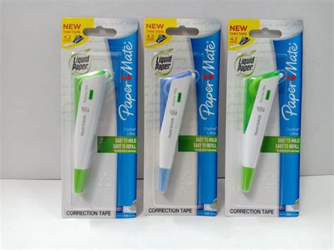 Our favorite is tombow's mono hybrid correction tape. PAPERMATE DRYLINE ULTRA CORRECTION TAPE - Wellmax