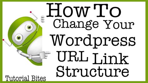 How To Change Your Wordpress Link Structure Permalinks YouTube