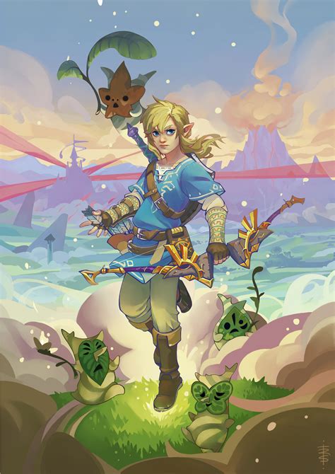 Artstation Link Fan Art