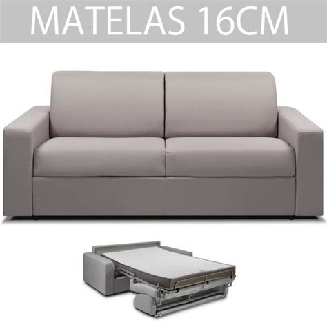 Canape rapido 160 matelas 18 cm - Achat / Vente pas cher