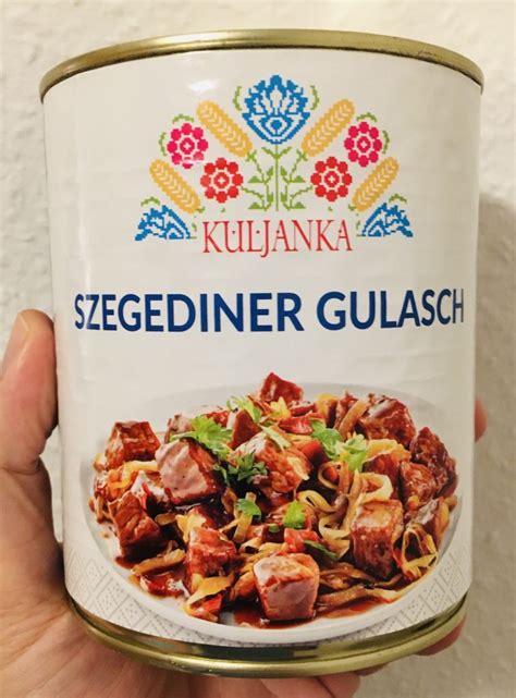 Découvrez les promotions de la semaine et offres exclusives. Lidl Kuljanka Szegediner Gulasch Dose - naschkater.com ...