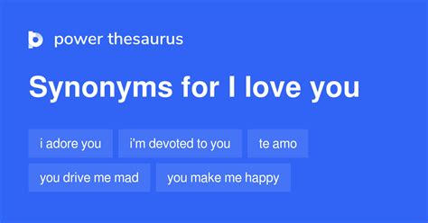 I Love You Synonyms 419 Words And Phrases For I Love You