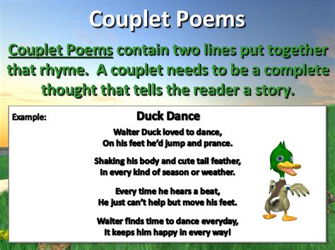 Couplet Poems