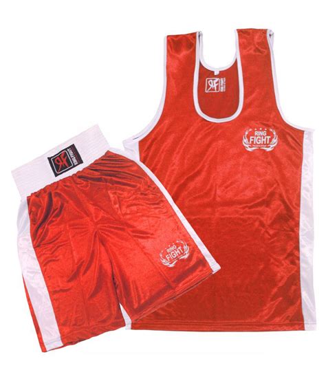 Ring Fight Boxing Uniform Red Buy Online At Best Price On Snapdeal