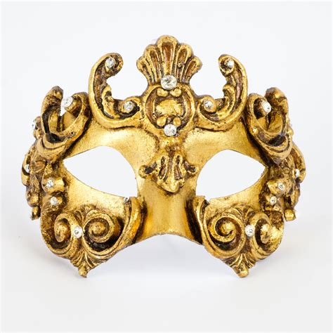 Colombina Barocco Terra Mens Venetian Masquerade Ball Mask Just