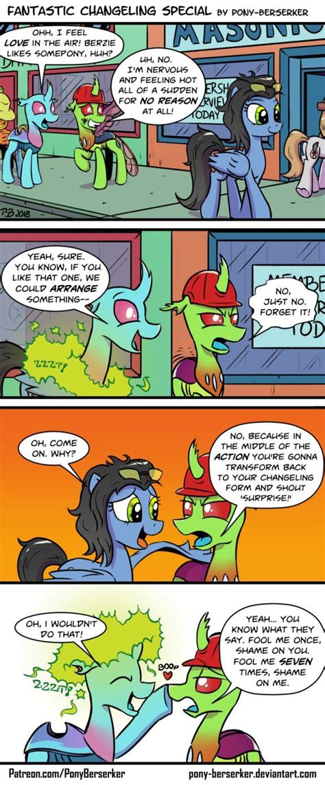 Fantastic Changeling Special By Pony On