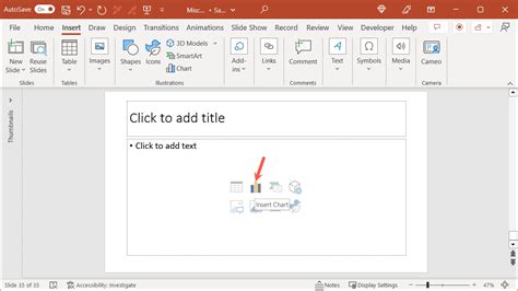 How To Create A Chart In Microsoft Powerpoint Make Tech Easier