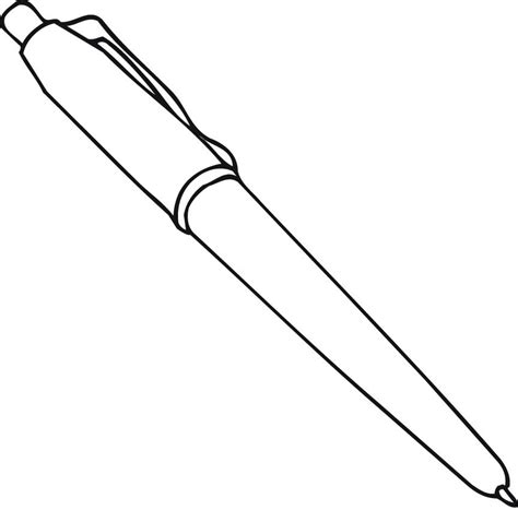 Pen Clipart Black And White 2 Clipart Station