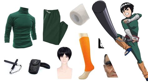 rock lee costume carbon costume diy dress  guides  cosplay
