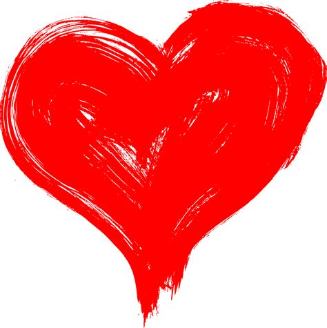 Hand Drawn Heart PNG Transparent OnlyGFX