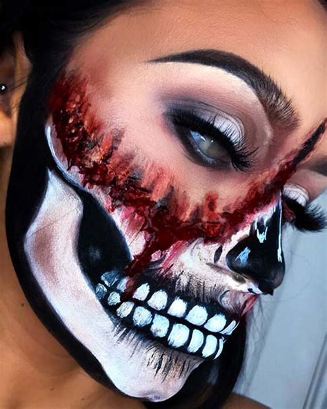 O livro dos espelhos volta na pira da 5ª edição de vampiro: 43 Cool Skeleton Makeup Ideas to Try for Halloween | Page 3 of 4 | StayGlam