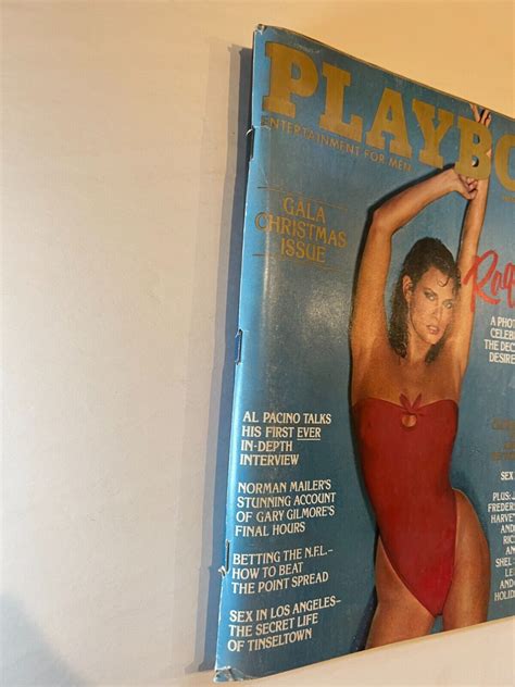 Mavin Playbabe Magazine December Raquel Welch Candace Collins