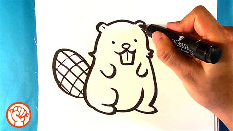How To Draw A Beaver Cute Easy Pictures To Draw Easy Pictures To