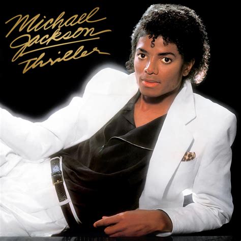 An alternate ‘gold edition’ of Michael Jackson’s Thriller album cover